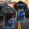 BlueJose Darts Mighty Elephant Customized Name, Team Name 3D Shirt (4 Colors)