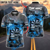 BlueJose Darts Battle Tank Customized Name, Team Name 3D Shirt (4 Colors)