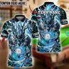 BlueJose Billiards Ball 8&9 Yin Yang Mystic Storm Dragon Personalized Name Shirt (4 Colors)