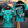 BlueJose Darts Bullseye Red Bull Design Personalized Name, Team Name Unisex Shirt (4 Colors)