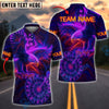 BlueJose Darts Eagle Neon Glow Personalized Name, Team Name Shirt (4 Colors)