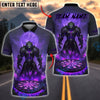BlueJose Darts Dark Knight Wolf Red Moon Fiery Dartboard Customized Name, Team Name 3D Shirt (4 Colors)