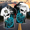 BlueJose Darts Skull Flaming Target Customized Name, Team Name 3D Shirt (4 Colors)