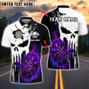 BlueJose Darts Skull Flaming Target Customized Name, Team Name 3D Shirt (4 Colors)