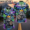 BlueJose Darts Bulldog King Graffiti Crown Customized Name, Team Name 3D Shirt (4 Colors)