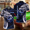 BlueJose Billiards Ball 8 Fierce Magma Wolf Personalized Name Shirt (4 Colors)