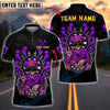 BlueJose Darts Skeleton Officer Flames Customized Name, Team Name 3D Shirt (4 Colors)