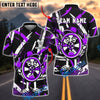 BlueJose Darts Funny Cartoon Dartboard Customized Name, Team Name 3D Shirt (4 Colors)