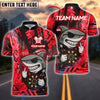 BlueJose Darts Shark Graffiti Neon Style Customized Name, Team Name 3D Shirt (4 Colors)