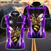 BlueJose Darts Hornet Honeycomb Bee Customized Name, Team Name 3D Shirt (4 Colors)