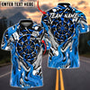 BlueJose Darts Abstract Flames with Geometric Dartboard Pattern Personalized Name, Team Name Unisex Shirt (4 Colors)