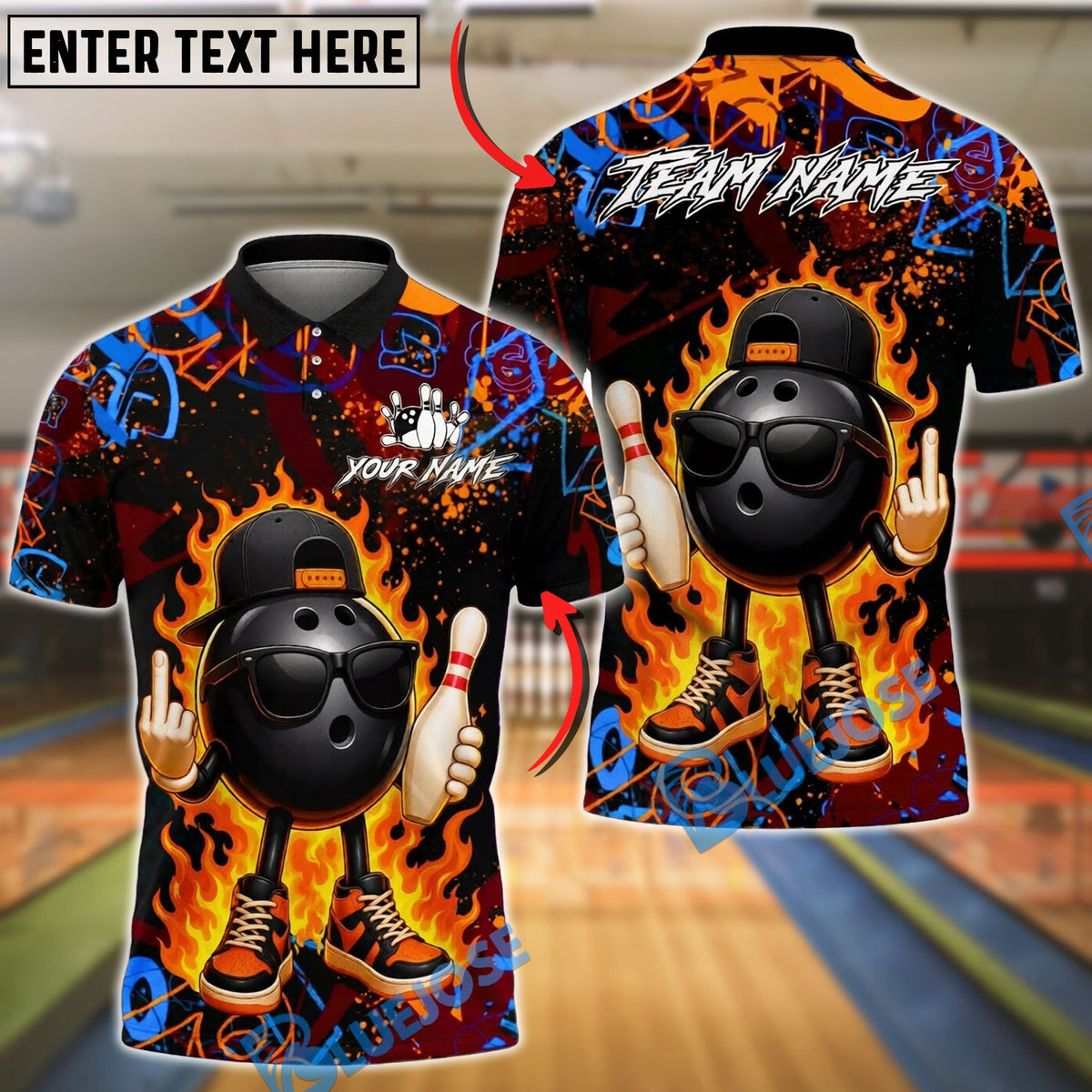 Custom Name & Team Name
