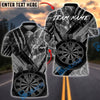 BlueJose Darts Electric Strike Triple Dartboard Multicolor Options Personalized Name Shirt (6 Colors)
