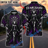 BlueJose Darts Gothic Vampire Queen Dartboard Personalized Name, Team Name Unisex Shirt (4 Colors)