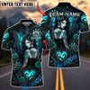 BlueJose Darts Gothic Butterfly Girl Rose Heart Dartboard Personalized Name, Team Name Unisex Shirt (4 Colors)