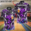 BlueJose Bowling And Pins Angry Hornet Beer Customized Name, Team Name 3D Shirt (6 Colors)
