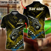 BlueJose Billiards Dragon 8 Ball Fire Shadow Customized Name, Team Name 3D Shirt (6 Colors)