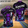 BlueJose Bowling Is The Best Cool Green Frog Smoking Pipe Quote Customized Name, Team Name 3D Shirt (4 Colors)