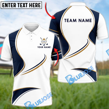 BlueJose Golf Royal Fairway Claw Customized Name, Team Name 3D Shirt