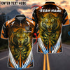 BlueJose Darts Fire Tiger Customized Name, Team Name 3D Shirt (4 Colors)