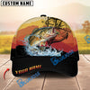 BlueJose Fishing Mountain Lake Legend Personalized Cap (13 Breeds)