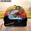 BlueJose Fishing Mountain Lake Legend Personalized Cap (13 Breeds)