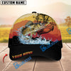 BlueJose Fishing Mountain Lake Legend Personalized Cap (13 Breeds)