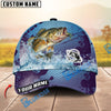 BlueJose Fishing Blue Wave Personalized Cap (13 Breeds)