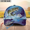 BlueJose Fishing Blue Wave Personalized Cap (13 Breeds)