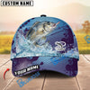 BlueJose Fishing Blue Wave Personalized Cap (13 Breeds)