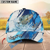 BlueJose Fishing Technical Fish Scale Personalized Cap (13 Breeds)
