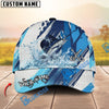 BlueJose Fishing Technical Fish Scale Personalized Cap (13 Breeds)