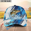 BlueJose Fishing Technical Fish Scale Personalized Cap (13 Breeds)