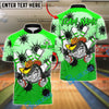 BlueJose Bowling And Pins Cowboy With Bullet Holes Design Customized Name, Team Name 3D Shirt (4 Colors)