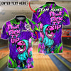 BlueJose Bowling And Pins Graffiti Hoodie Character Don't F*ck It Up Customized Name, Team Name 3D Shirt (4 Colors)