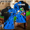 BlueJose Billiards Ball 8 Champion Personalized Name, Team Name Unisex Shirt (6 Colors)