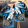 BlueJose Darts Winner Personalized Name, Team Name Shirt (4 Colors)
