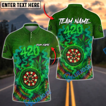BlueJose Darts 420 CNB Champion Personalized Name Shirt
