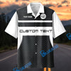 Bluejose Personalized 1958 Chevrolet Corvette C1 Garage Mechanic Hawaiian Shirt