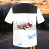Bluejose Personalized 1958 Chevrolet Corvette C1 Garage Mechanic Hawaiian Shirt