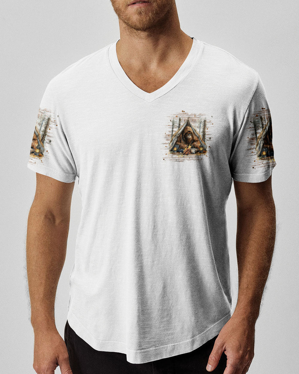 THE CLOSER I GET TO NATURE BIGFOOT ALL OVER PRINT - TLPQ0108241