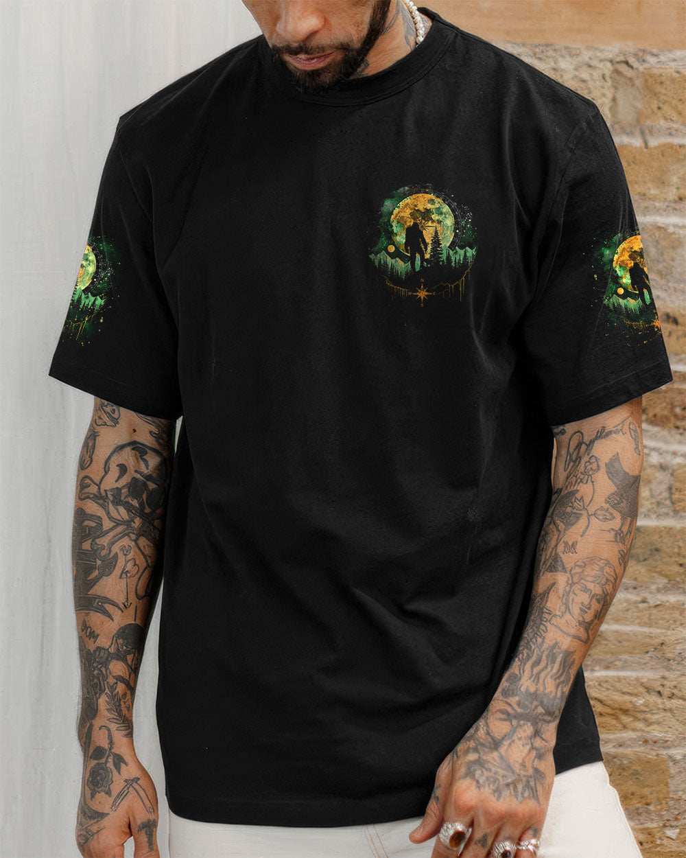HELLO DARKNESS MY OLD FRIEND BIGFOOT ALL OVER PRINT - TLNO2910252