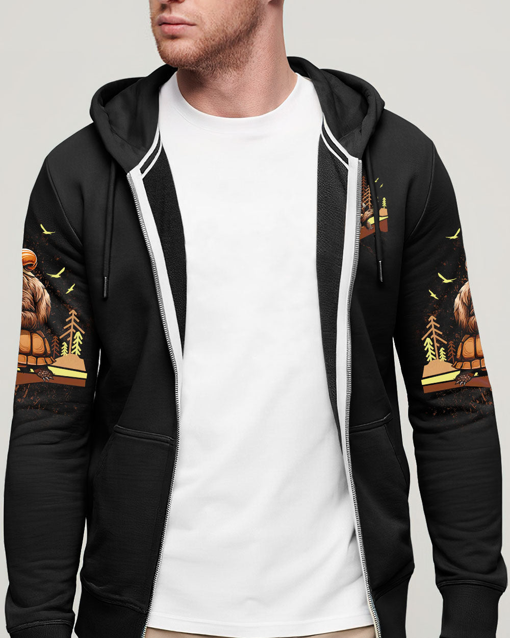 SLOW DOWN TO GO FURTHER NOT FAST NOT FURIOUS ALL OVER PRINT - TLNT0708254
