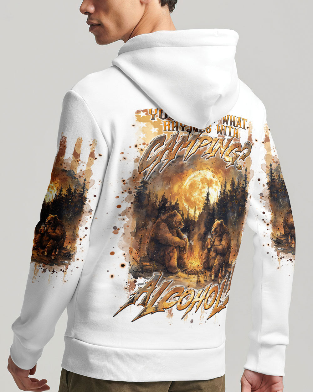 ALCOHOL BEAR ALL OVER PRINT - TLNT2408241