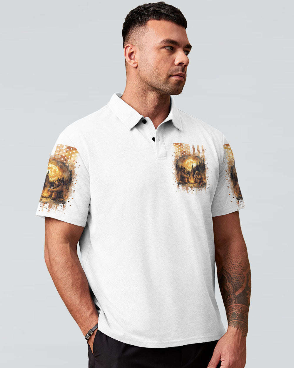 ALCOHOL BEAR ALL OVER PRINT - TLNT2408241