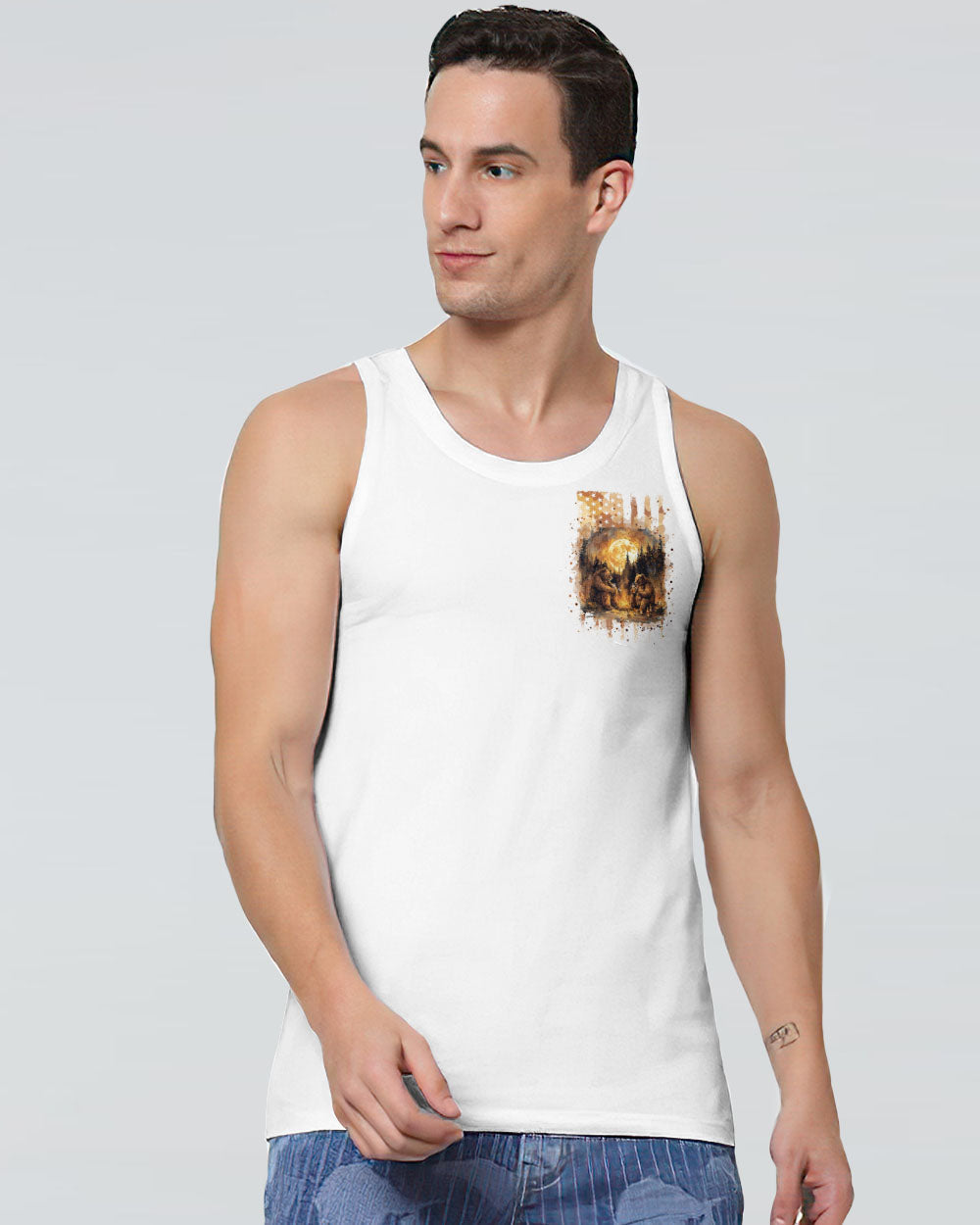 ALCOHOL BEAR ALL OVER PRINT - TLNT2408241