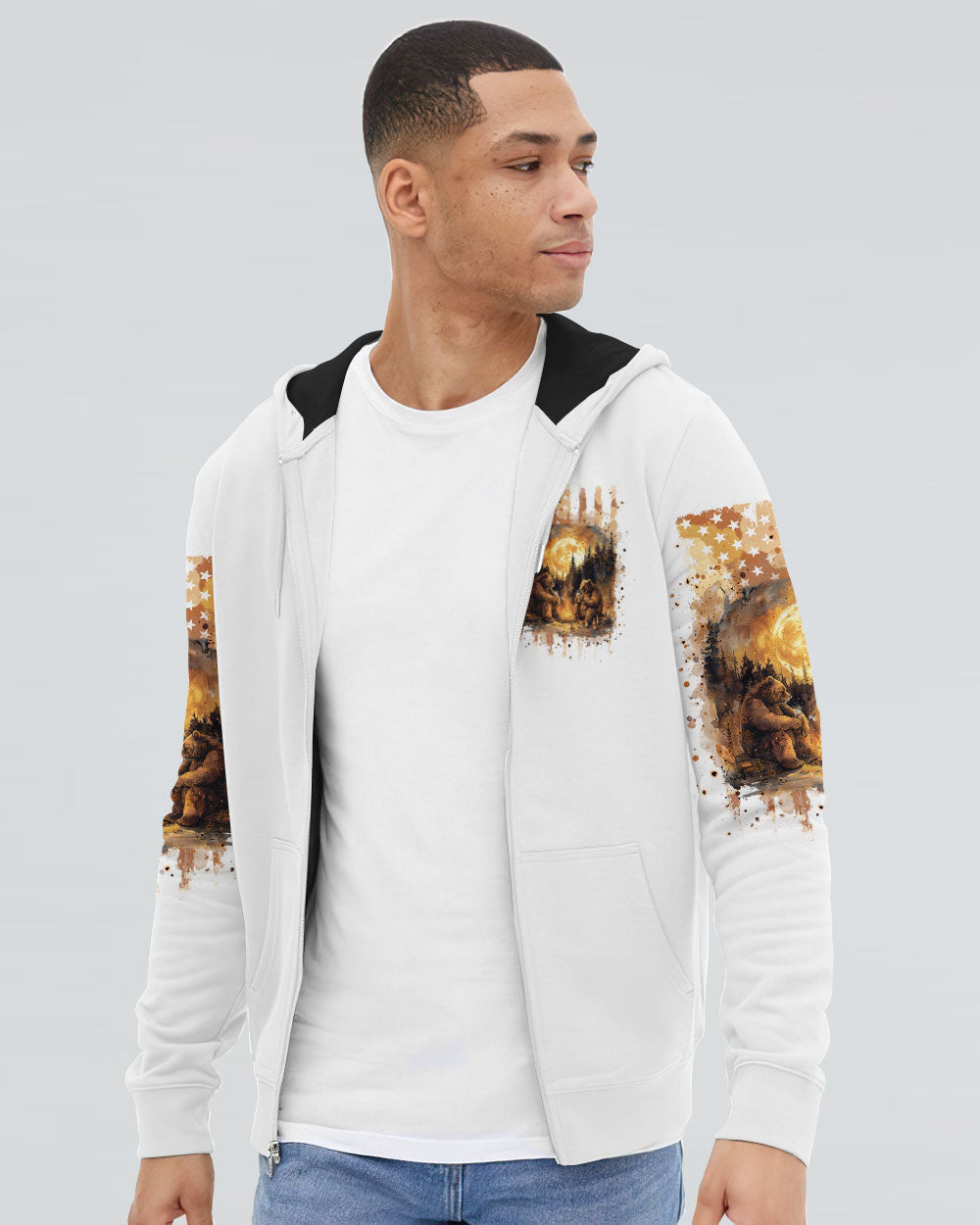 ALCOHOL BEAR ALL OVER PRINT - TLNT2408241