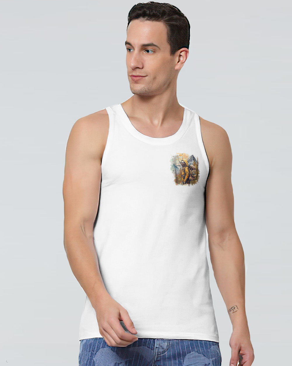 AND INTO THE FOREST I GO SLOTH ALL OVER PRINT  - TLNZ1803253