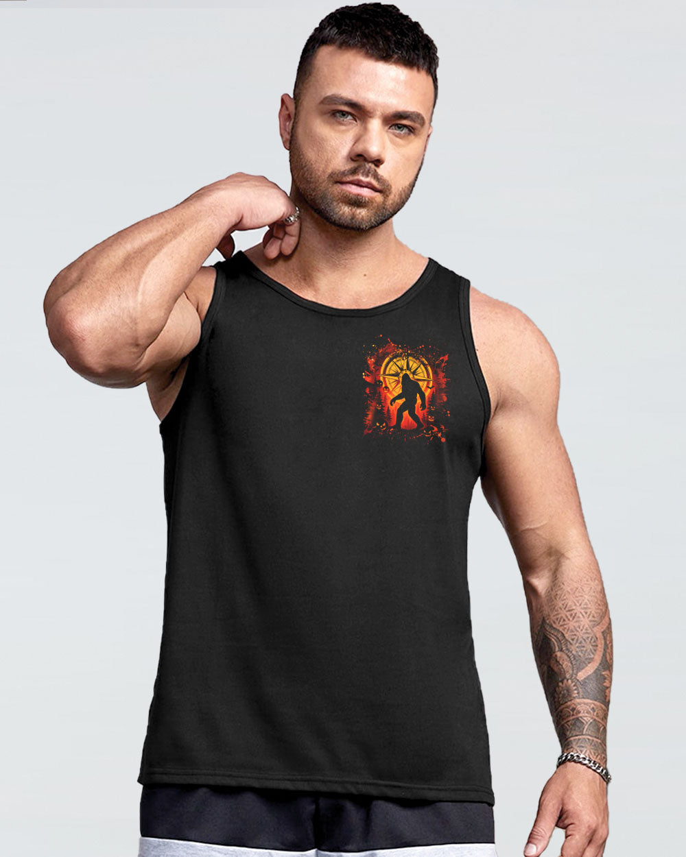 NOT ALL WHO WANDER ARE LOST BIGFOOT HALLOWEEN ALL OVER PRINT - TLNZ2207254