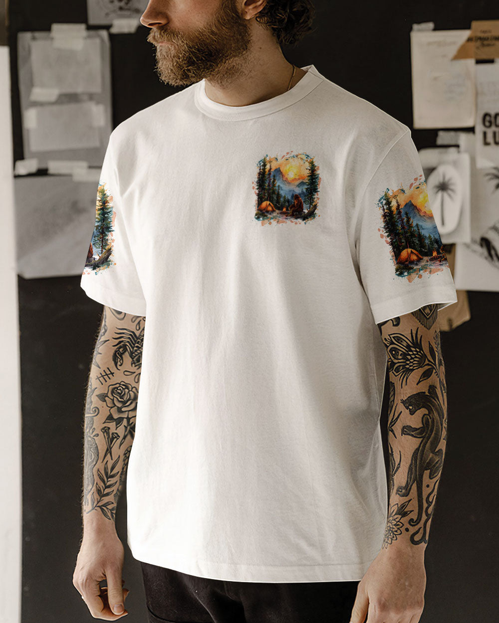 IT'S 5 O'CLOCK SOMEWHERE BIGFOOT ALL OVER PRINT - TLNZ3009241